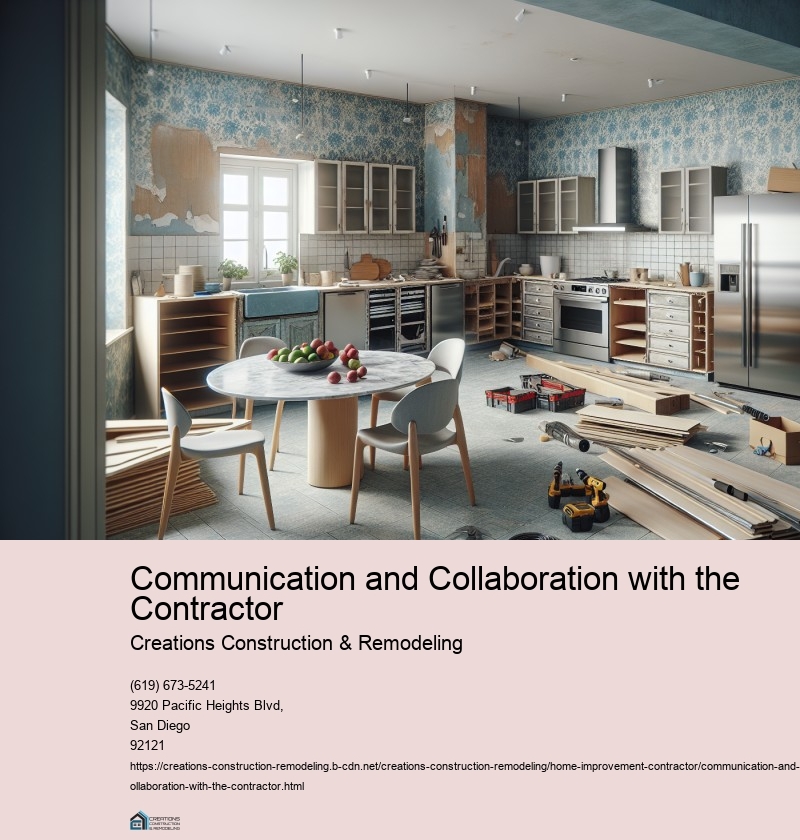 Communication and Collaboration with the Contractor