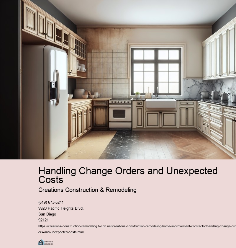 Handling Change Orders and Unexpected Costs